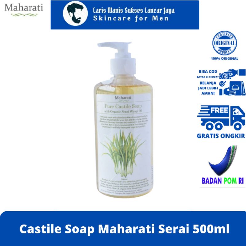 Castile Soap Serai MAHARATI 500ml | Sabun Castile Serai MAHARATI