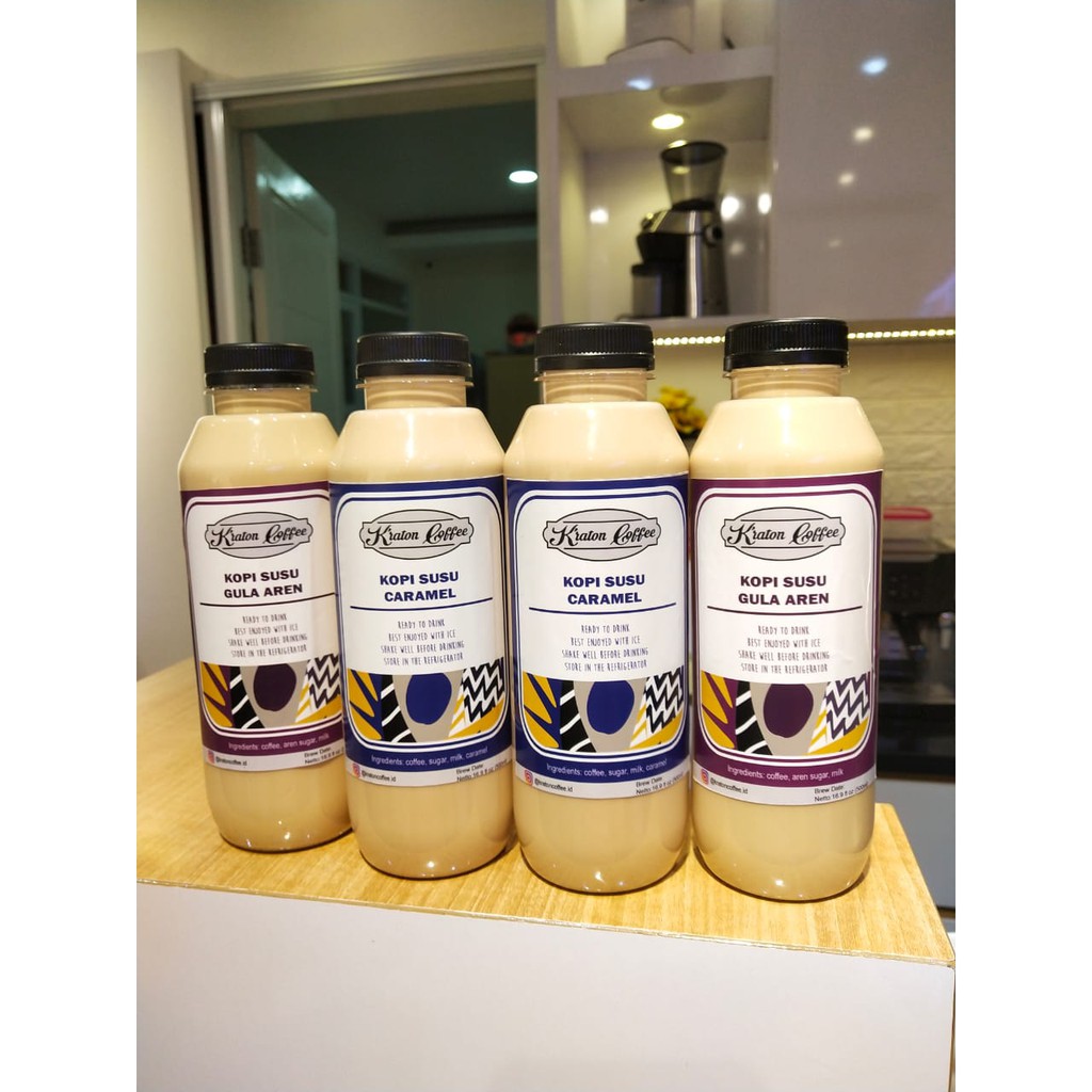 

Kopi Susu Kraton Caramel / Gula Aren 500 ml / 1 liter - Kosu Kraton Coffee Milk