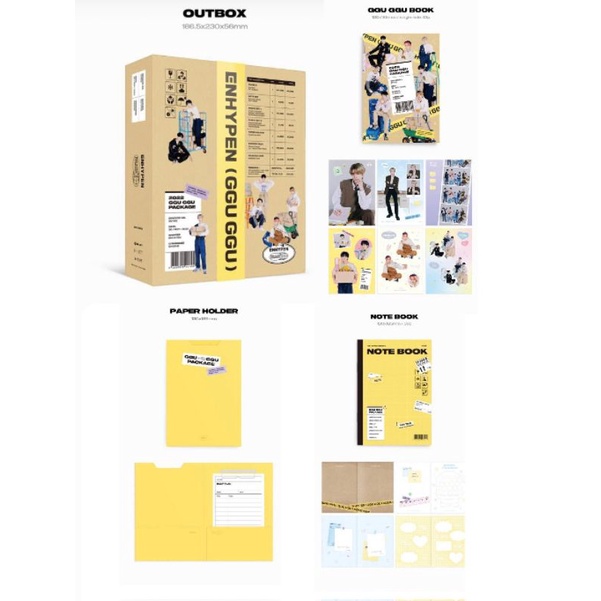 SHARING ENHYPEN 2022 GGU GGU PACKAGE