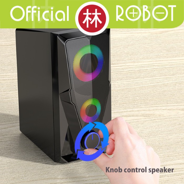 Robot RS200 E-Sports Gaming Speaker 3.5mm AUX With 2 Channel Stereo