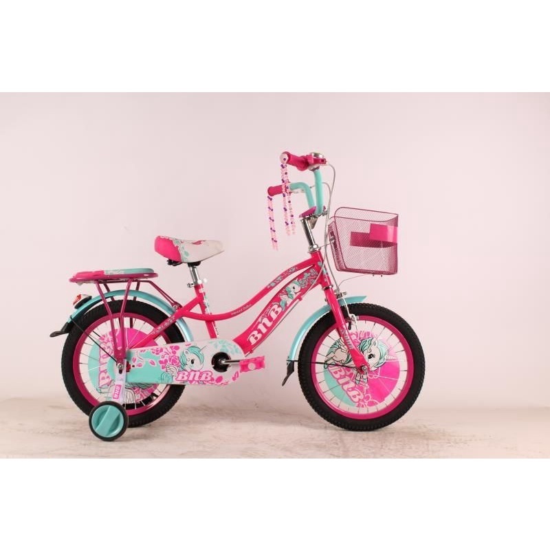Instan Sepeda Anak Cewek 12 16 18 inch Mini BNB Sweet 61 Kuda Pony Unicorn Garansi Termurah Murah-1