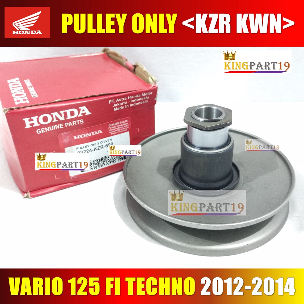 PULLEY PULY ONLY VARIO 125 FI CBS TECHNO OLD | POLY PULLEY PULLY CEWEK Face Set Movable Driven KZR