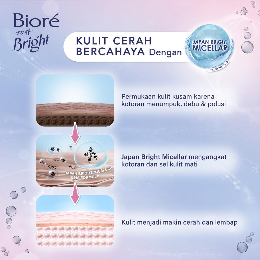 Biore Bright Body Foam Lovely Sakura 450ml