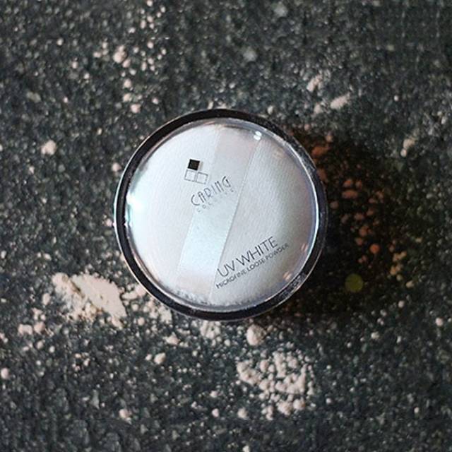 Caring uv loose powder