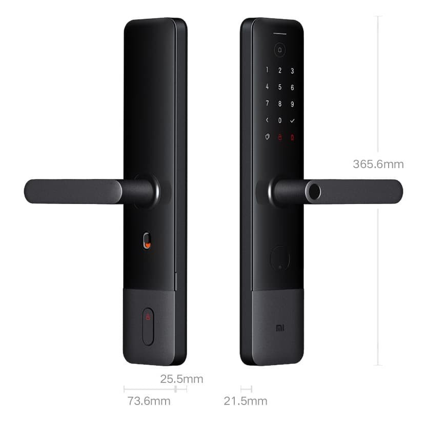 Mijia Smart Door Lock E Fingerprint Bluetooth Password Unlock