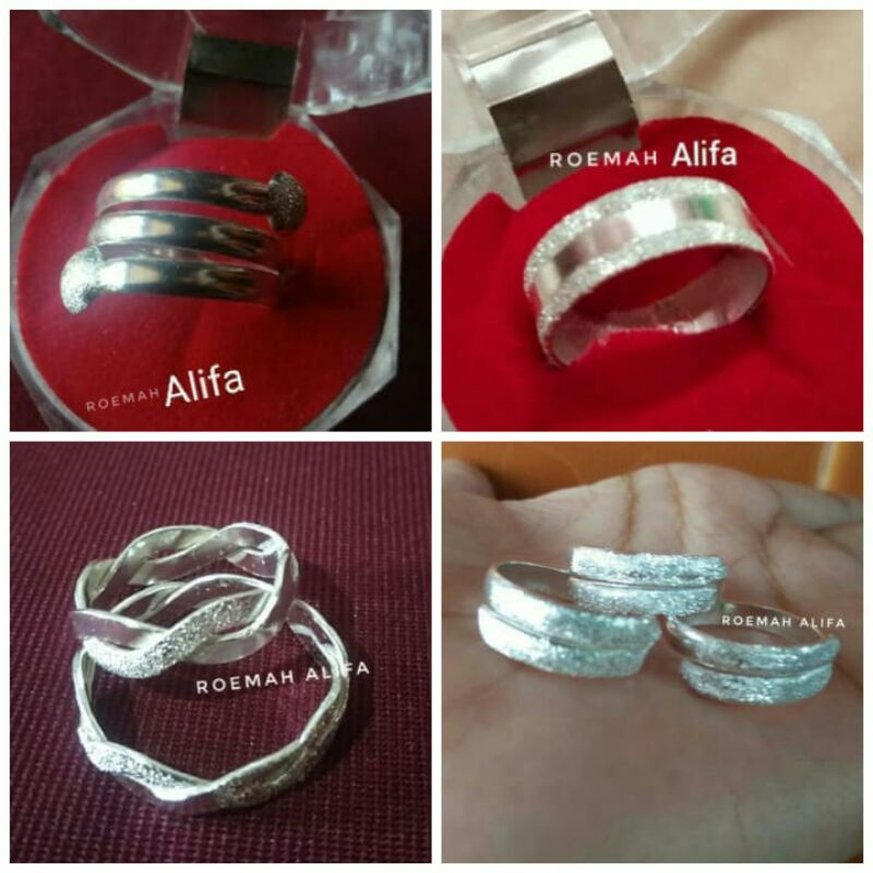 Cincin Perak Asli Anak dan Dewasa Cincin perak cantik