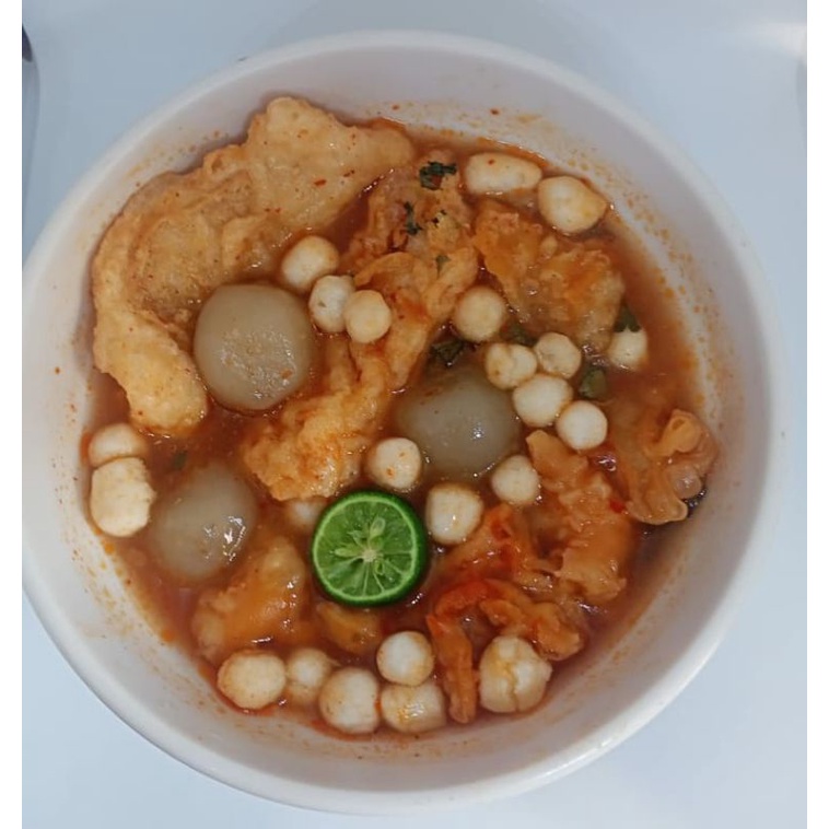 

Baso Aci Ponmut , pedas, Makanan Instan siap saji cemilan Frozen food