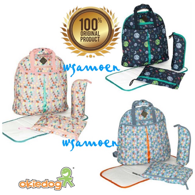 OKIEDOG FRECKLES BACKPACK DIAPER BAG ORIGINAL