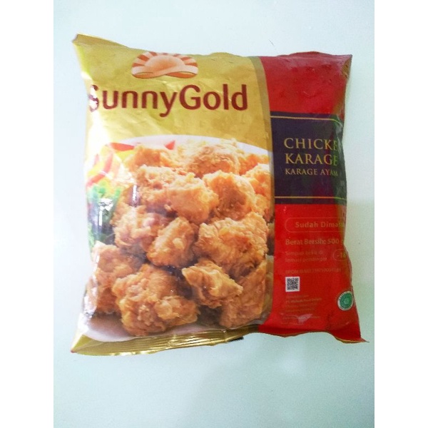 

SUNNY GOLD CHICKEN KARAGE 500 GRAM