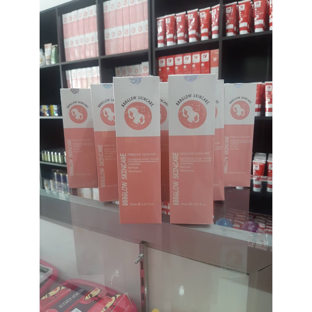 Hairtonic Ginseng BBB Glow Skincare Original BPOM Rambut Tumbuh Lebat Atasi Kerontokan