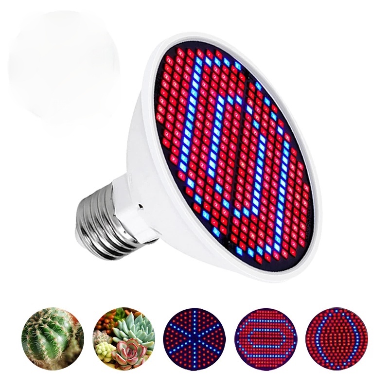 LED Hydroponic Growth Light Grow Bulb Full Spectrum 220V UV Lamp Plant Flower Seedling Hydroponic Tent Bulb For Indoor