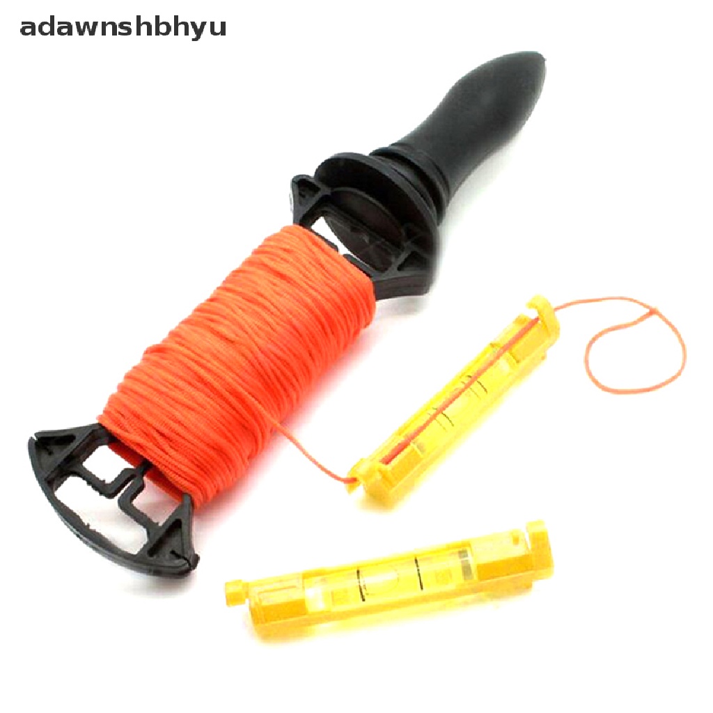 Adawnshbhyu Wire Cord String Bubble Pocket Line Alat Ukur Tingkat Gantung Tahan Lama
