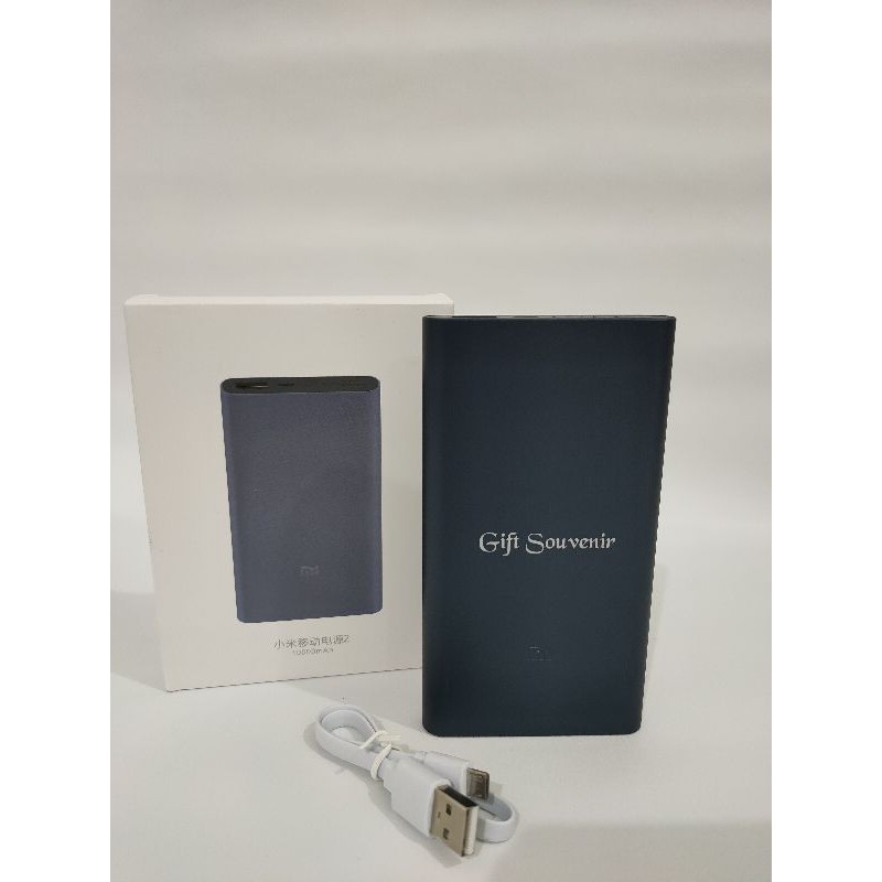 Power Bank MI(xiaomi) BISA CUSTOM NAMA/LOGO