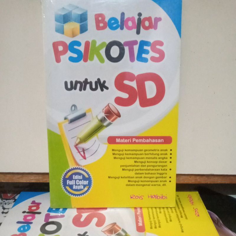 Buku Psikotes - Belajar Psikotes untuk SD