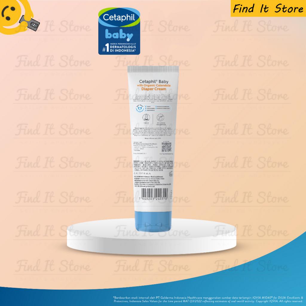 Cetaphil Baby Diaper Cream With Organic Calendula 70g BPOM