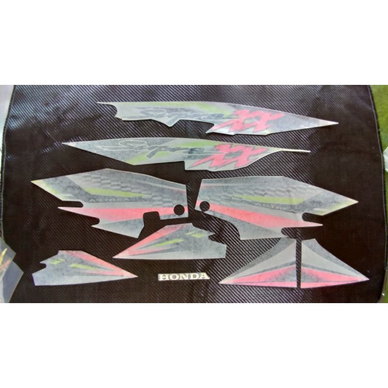 striping supra xx ungu silver grade ori