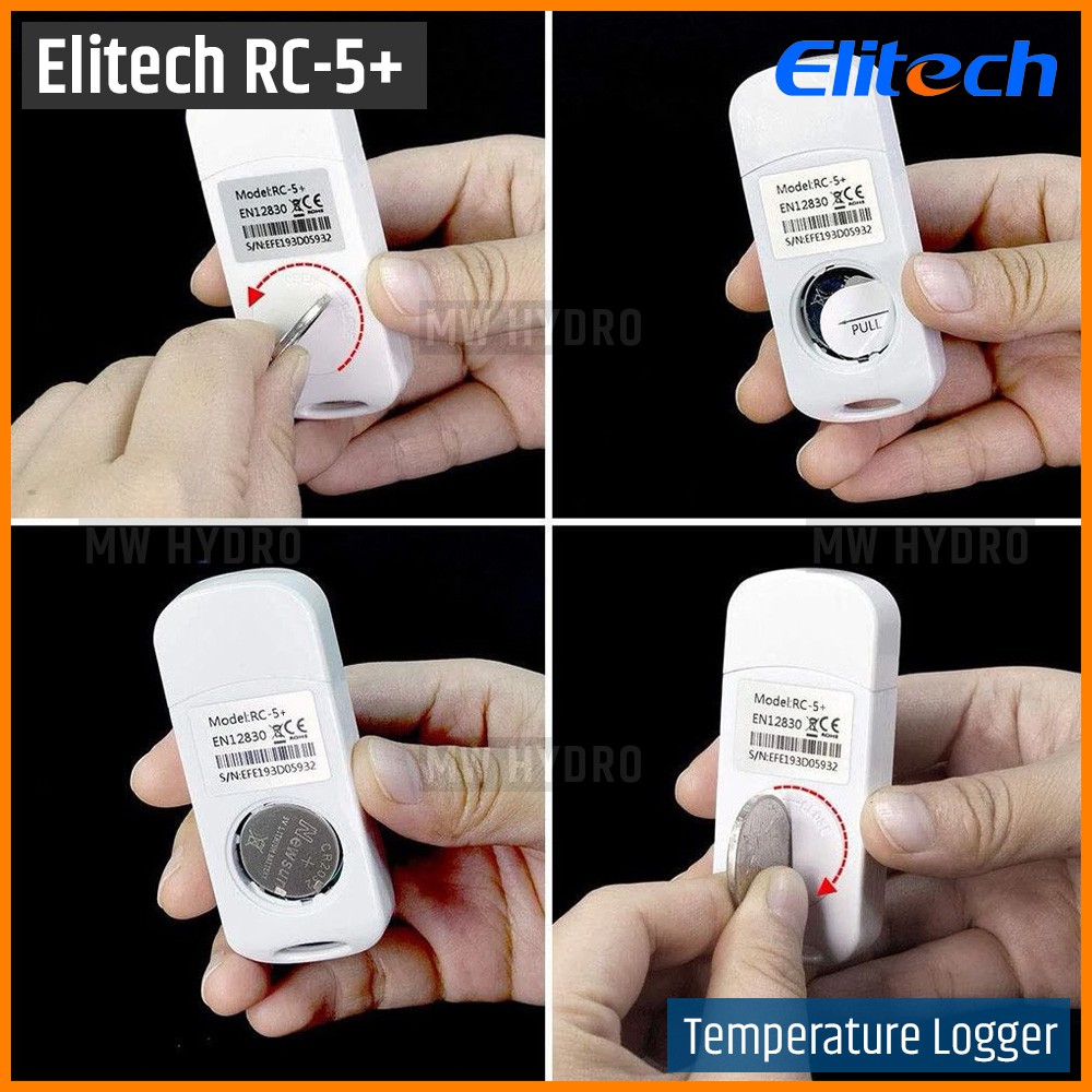 Elitech RC-5+ / RC5+ PDF Temperature Data Logger