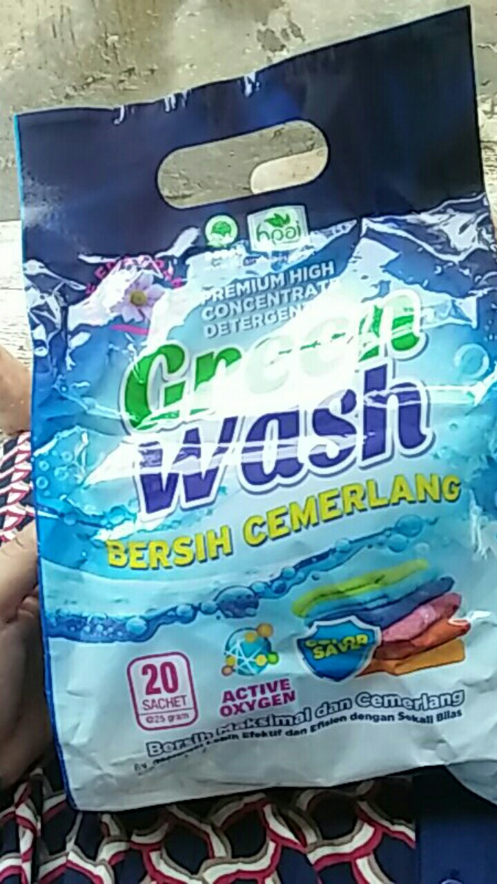 Green Wash Deterjen Hni Hpai