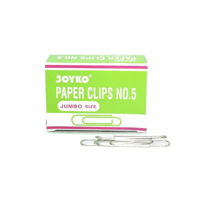 

Joyko Paper Clips No.5 Size Jumbo