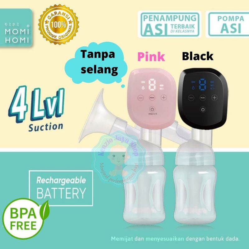 pompa asi recharger breast pump elektrik