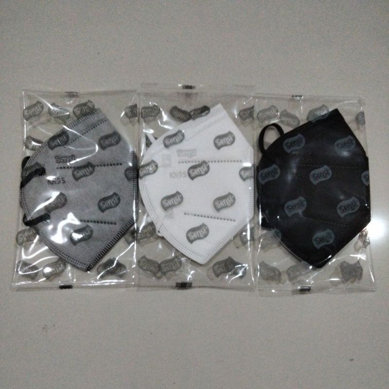 MASKER SENSI KN95 PROTECTIVE MASK 6 PLY SACHET ISI 1 PCS