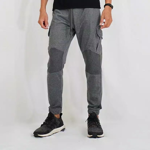 Celana Jogger Pria Shawn Variasi Kerut dan Pocket - JC Collection