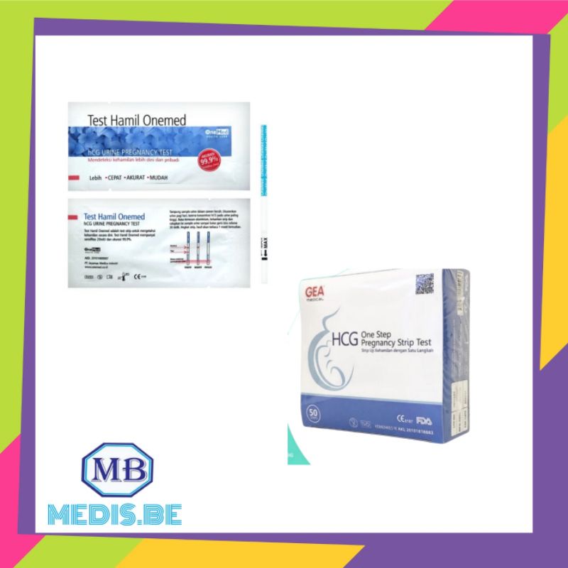 TES KEHAMILAN HCG ONEMED STRIP ECER