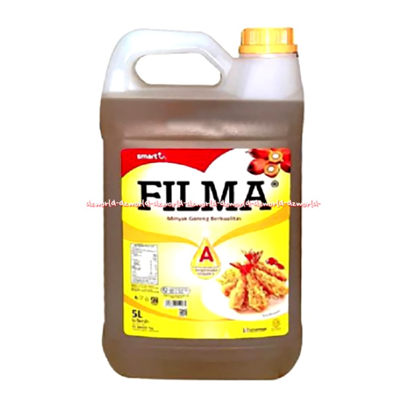 Filma Minyak Goreng 5L Filma Migor Untuk Masakan Kemasan Derigen Kelapa Sawit Vilma 5 Litter Jerigen