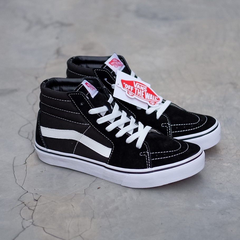 Vans Sk8 Hi Black White japan market
