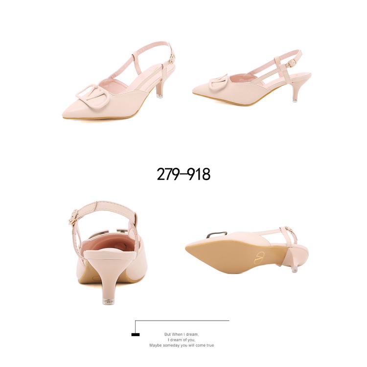 VLogo Slingback Pumps #279-918