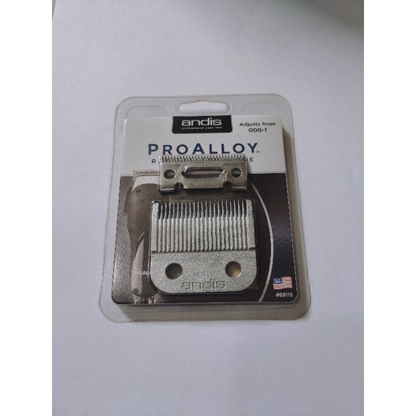 BLADE ANDIS  PROALLOY PRO ALLOY CLIPPER ORIGINAL PISAU CADANGAN MESIN CUKUR RAMBUT