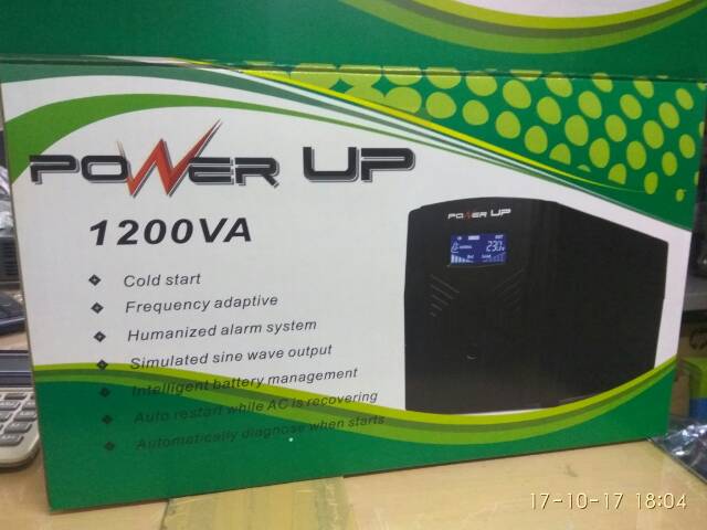 ups power up 1200va / 1200 va + stabilizer