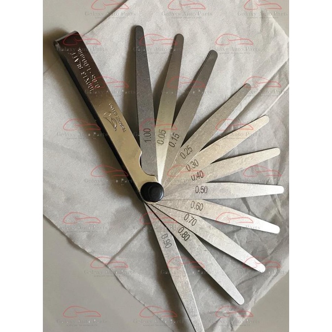 Ready...Ready...Ready...] Fuller feeler 13 blade alat stel klep mobil motor universal