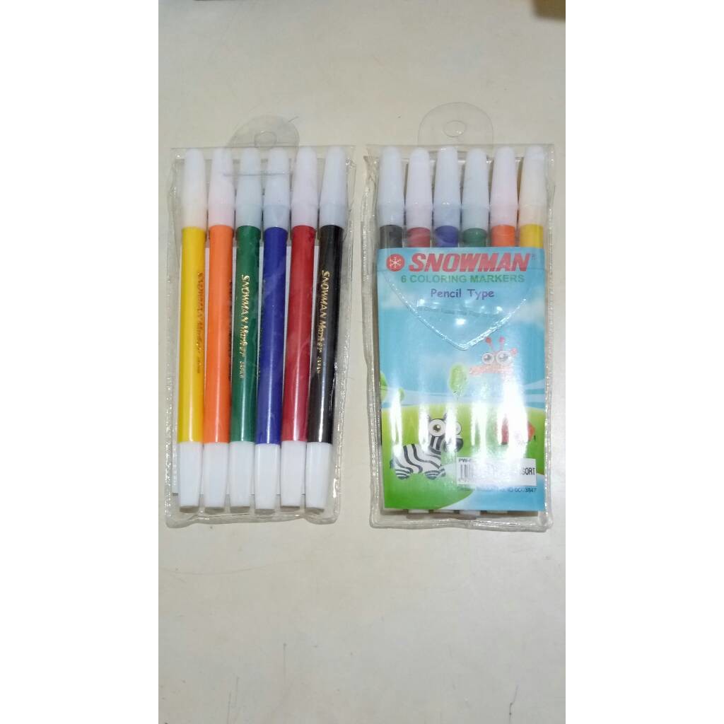 

Spidol Snowman 6 warna