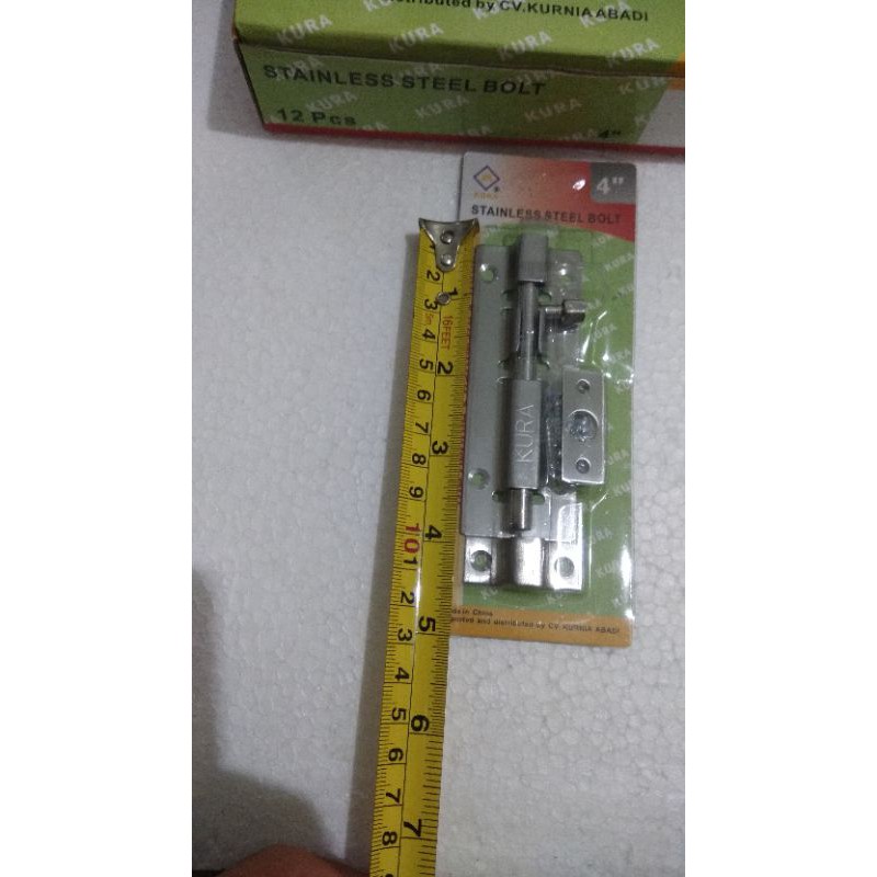 Grendel Slot 4&quot; Stainless Kunci slot 4&quot; Stainless  Slot pintu Slot Jendela