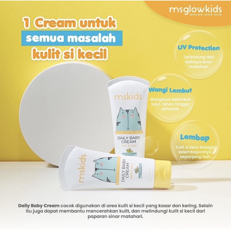 MSKIDS DAILY BABY CREAM