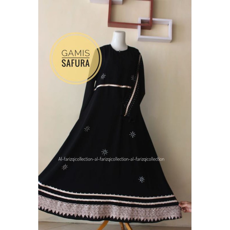 Gamis Wanita Muslimah Temboro/Gamis SAFURA