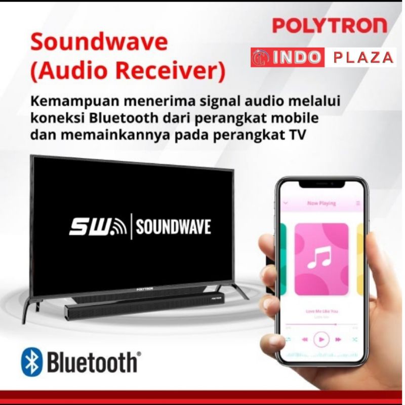 TV POLYTRON 43 CINEMAX SOUNDBAR PLD-43BV1558 DIGITAL (Luar Medan)