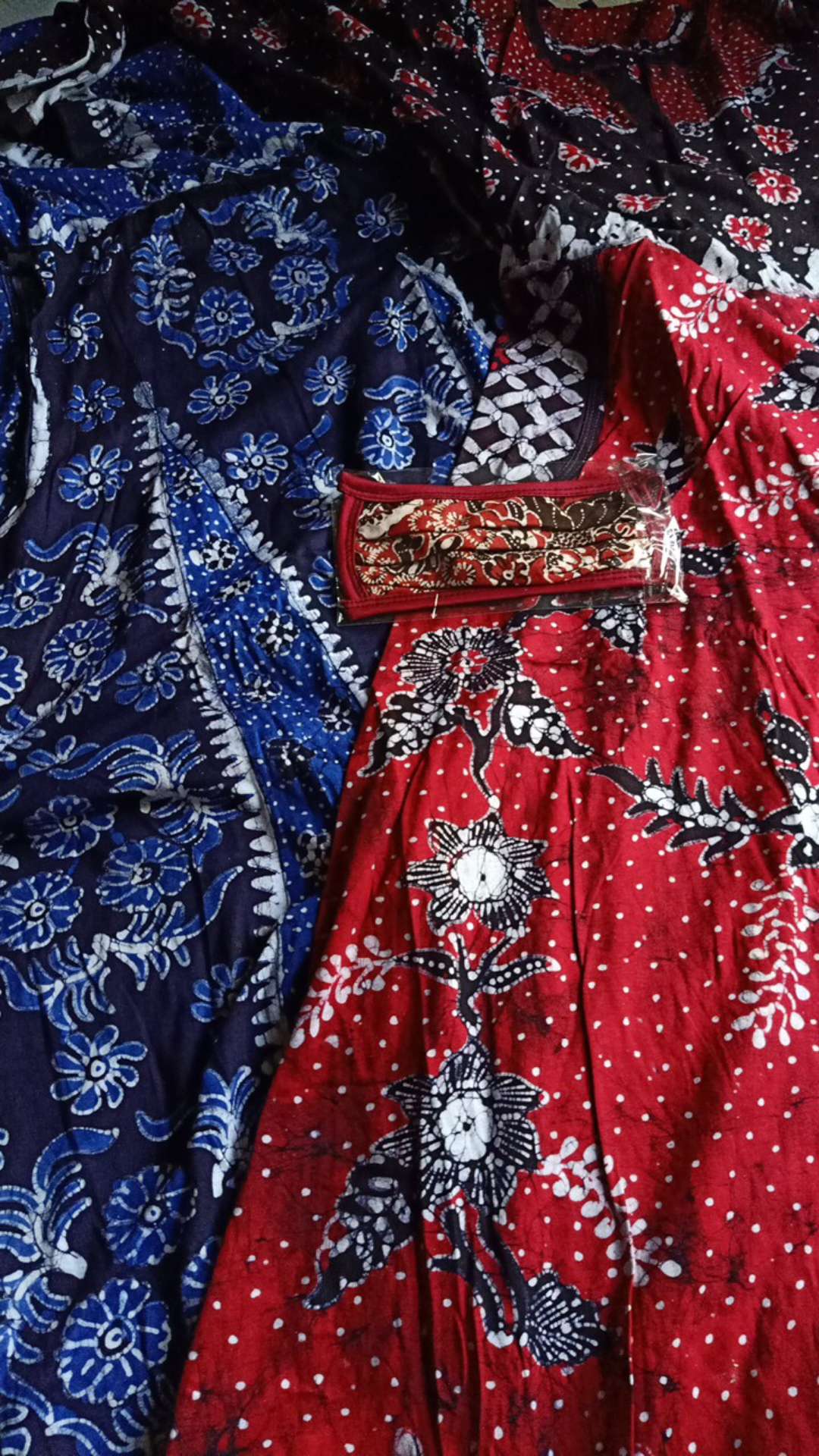 Gamis Batik Tulis Tuban Model Klok Bahan Kaos
