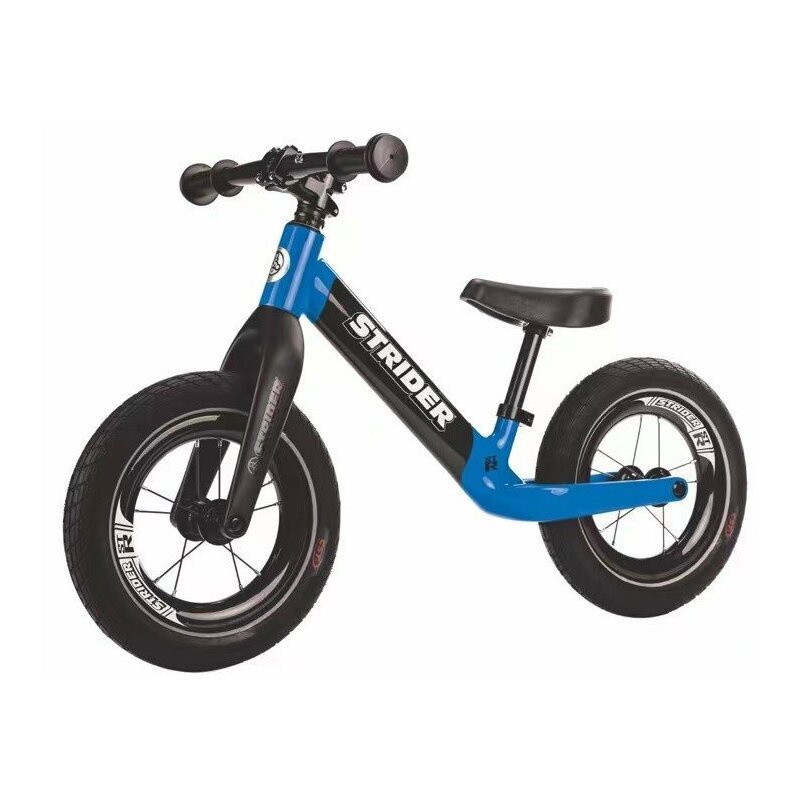 STRIDER - 12 ST-R Blue carbon balance bike