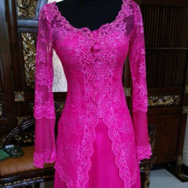 Kebaya Modern Pink Fanta