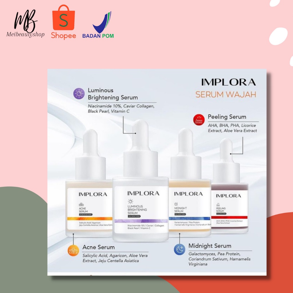 IMPLORA Serum Wajah 20 ML