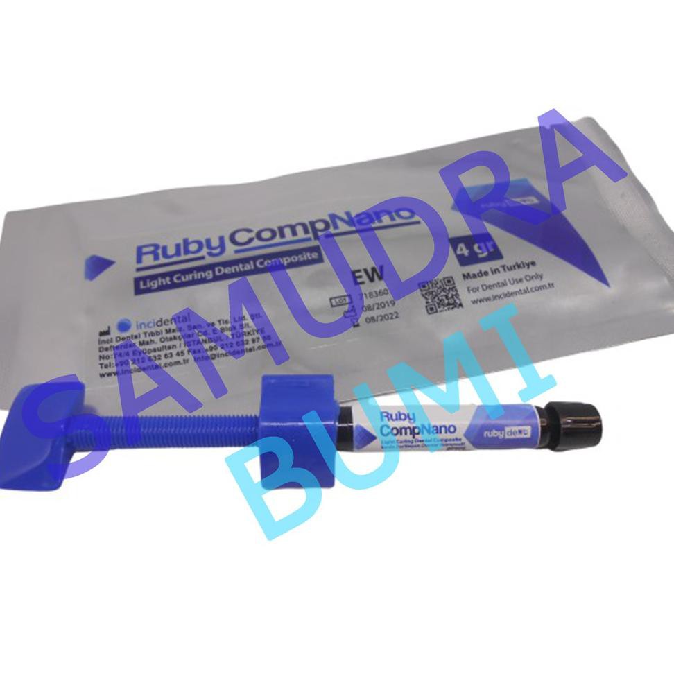 KᗴkίnίΔn 2021 Komposit Ruby Comp Bahan Tambal Gigi / Dental Composite Veneer Extra White EW A1 A2 A3