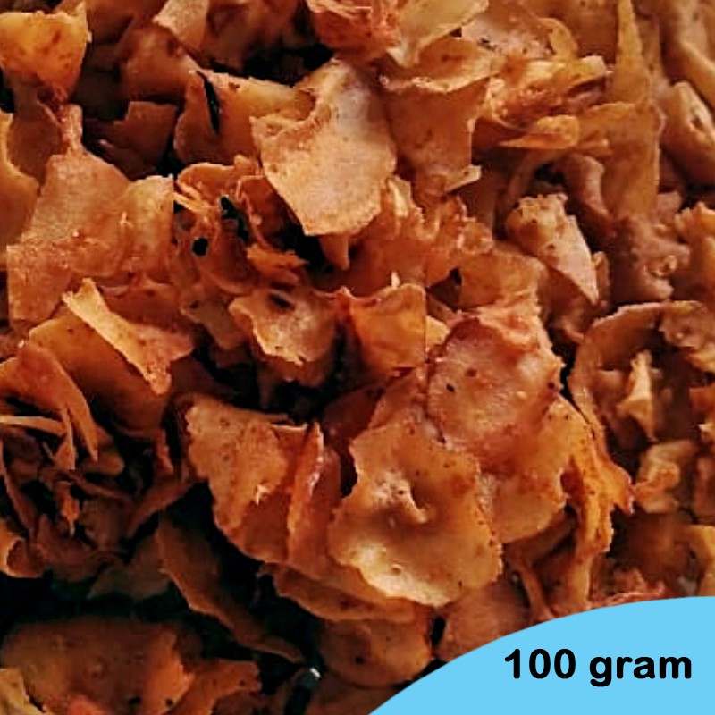 

KERIPIK SINGKONG PEDAS & KRISPY BANGET 100 GRAN