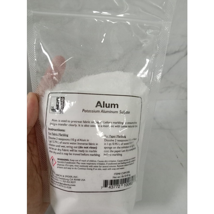 Jacuard Alum Potassium Aluminium Sulfate