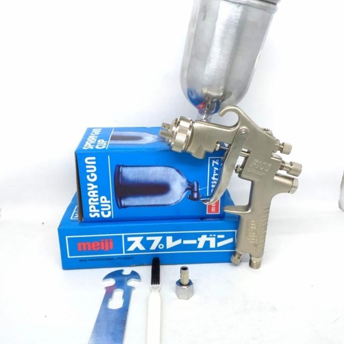 =====] Spray Gun Meiji F100 Tabung Atas / Spray Gun Meiji F 100 / Spray Gun