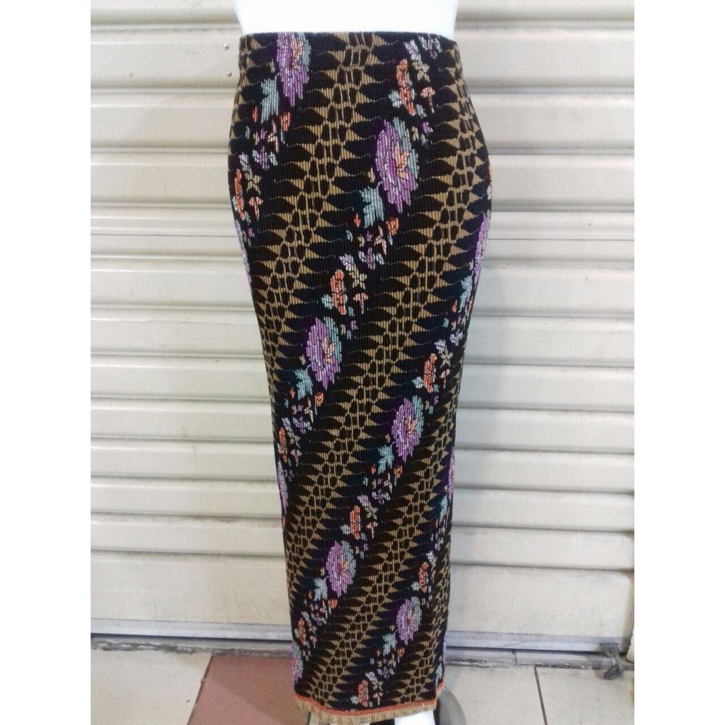 SB Collection Rok Plisket Safira Panjang Maxi Batik Jumbo Wanita