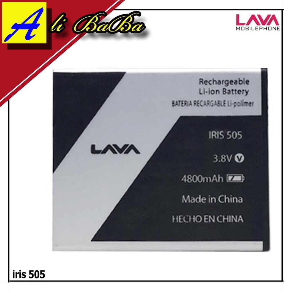 Baterai Handphone Lava iris 505 LEB108 Double Power Lava Batre HP Lava Iris LEB108 Lava Iris 505