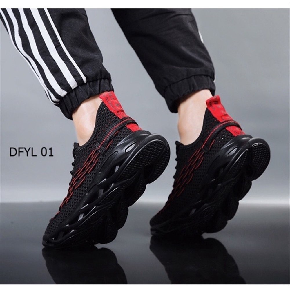 Sepatu Sneakers Sport Tali Pria DFYL01