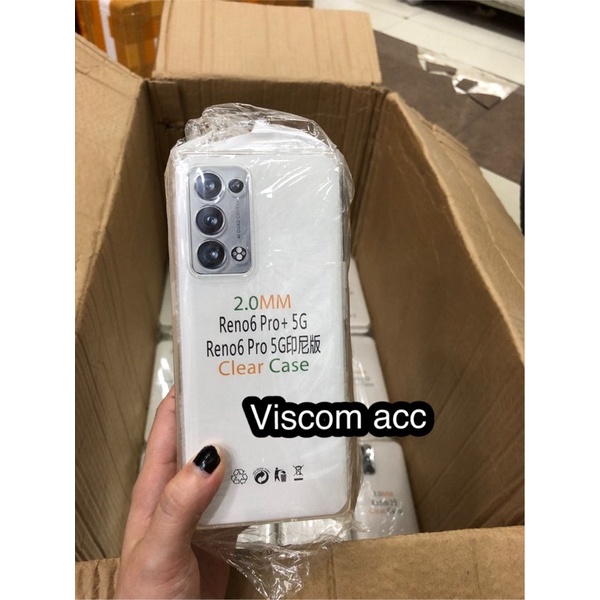 Silicone bening oppo reno 6pro 5G clear case reno 6pro+
